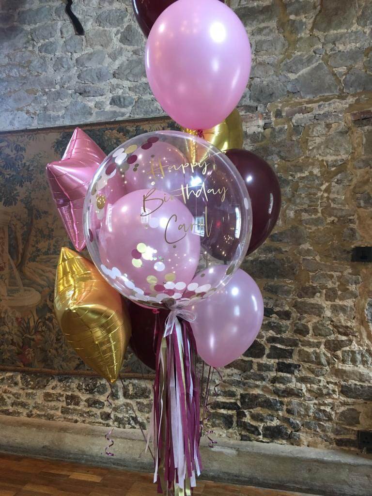 Confetti balloon bubble bunch Airmagination Spread Eagle Hotel and Spa Midhurst West Sussex 1