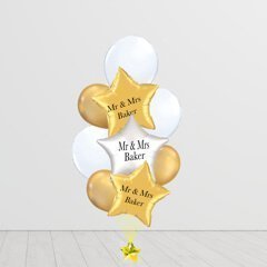 Golden Banging Bunch Balloons